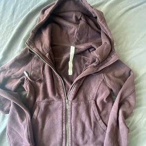 Cropped lulu hoodie size 2